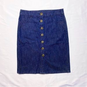 New York & Company Denim Skirt, Size 2